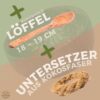 Kokosnuss Schale CLASSIC inkl. Kokosholzlöffel und Untersetzer aus Kokosfasern – Bild 6