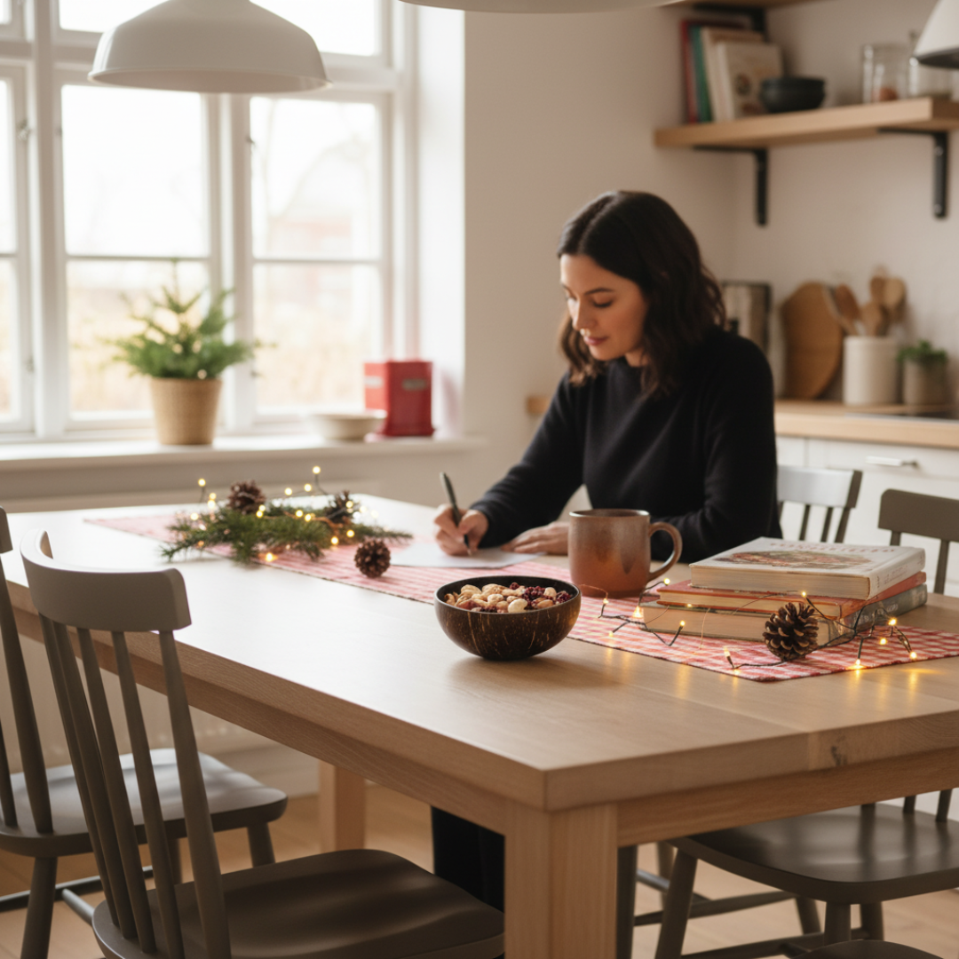 Kokosnuss Schale JADE Splash grün inkl. Untersetzer aus Kokosfasern – Bild 3
