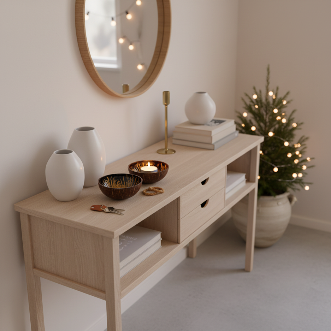 Kokosnuss Schale AMBER im 2er-Set Splash gold inkl. 2 Untersetzer aus Kokosfasern – Bild 5